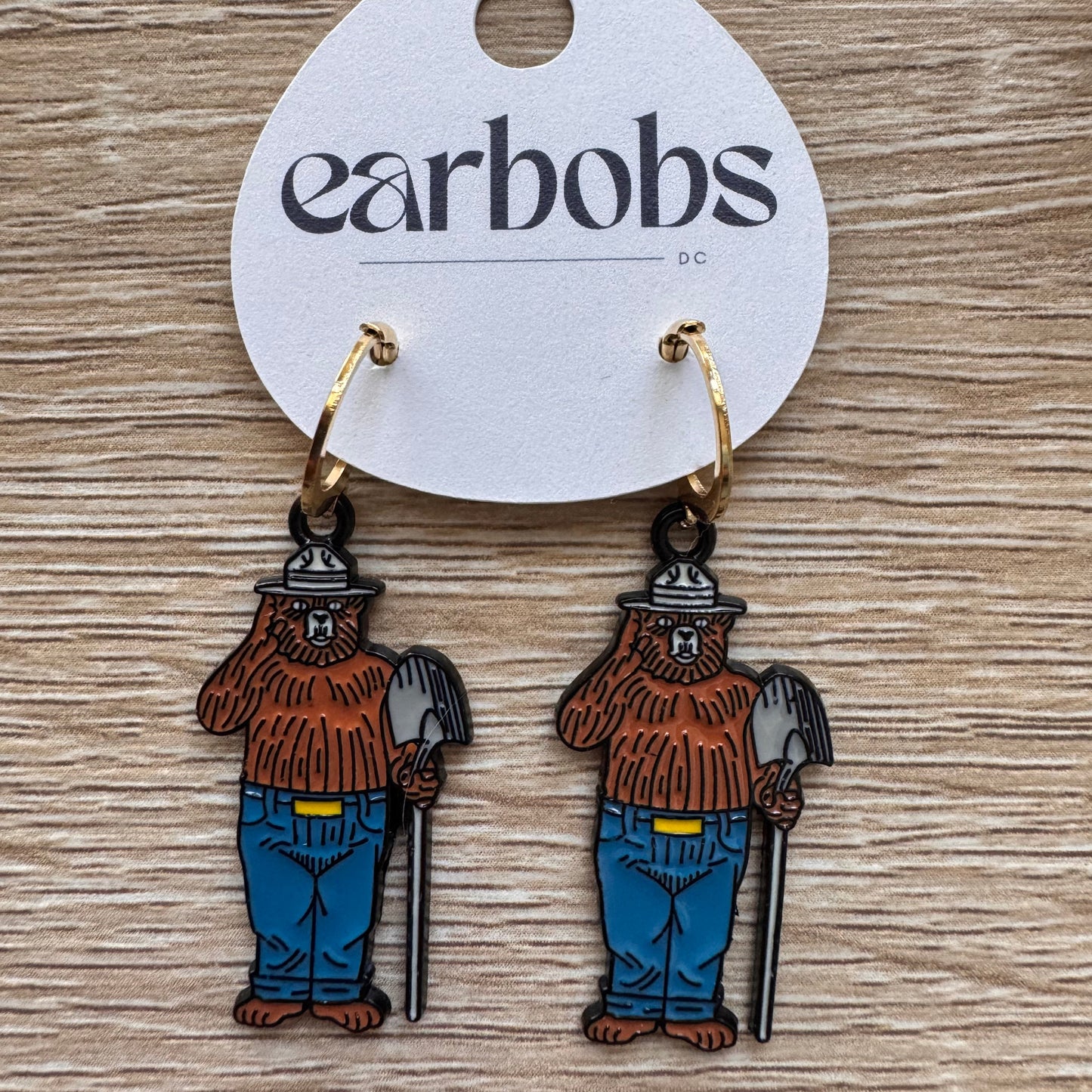Smokey the Bear EarBobs