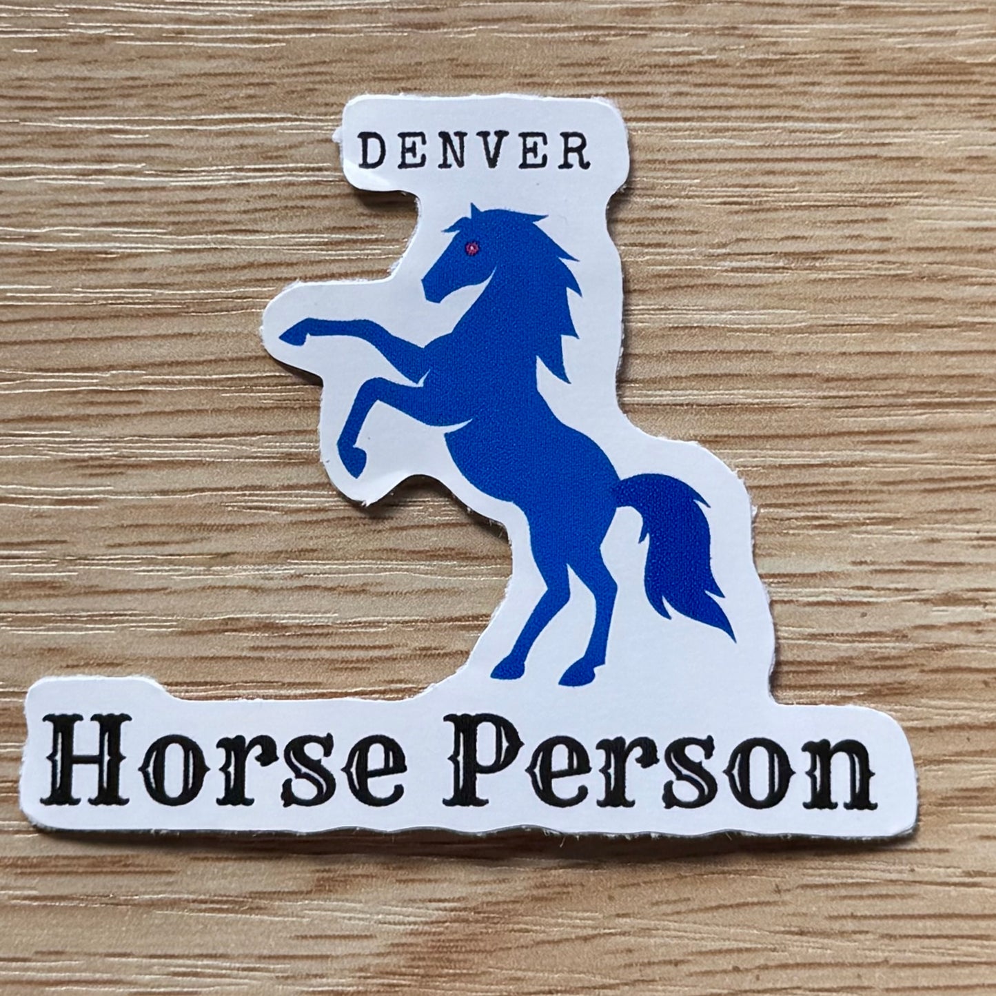 Denver Horse Sticker