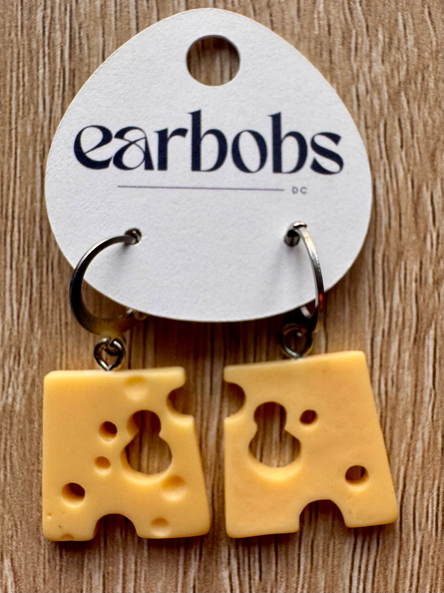 They're Grate! Cheesy EarBobs