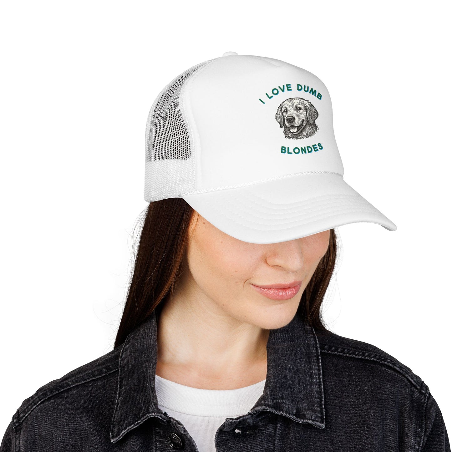 I Love Dumb Blondes Hat
