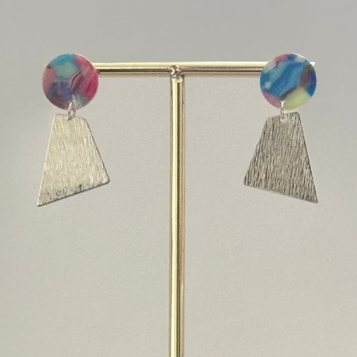 Tarragona Earbobs - Silver