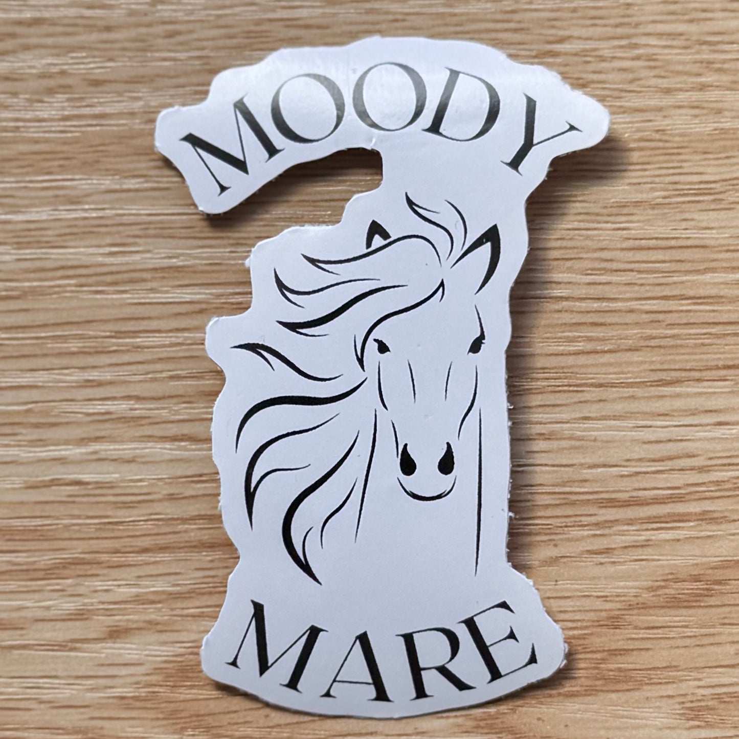 Moody Mare Sticker