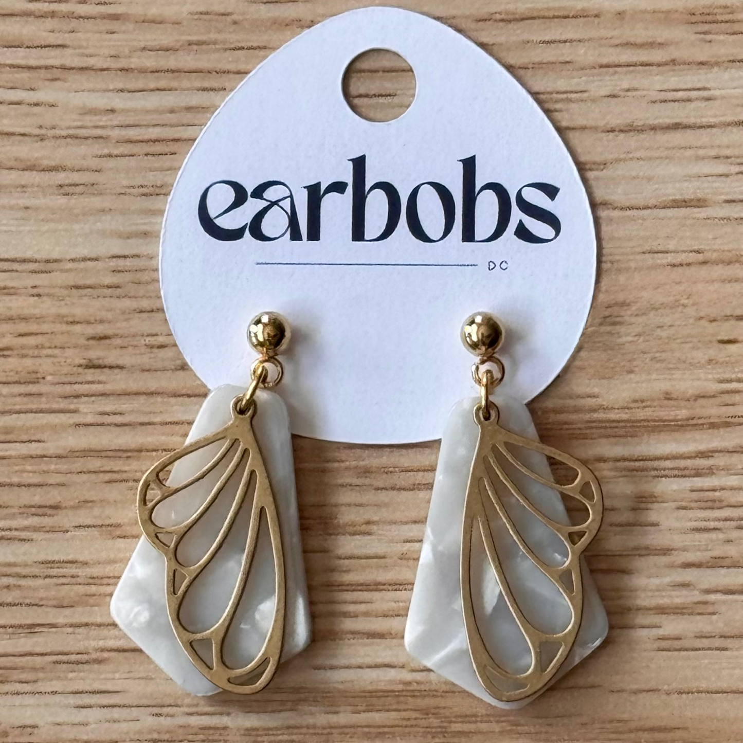 Butterfly Wing EarBobs