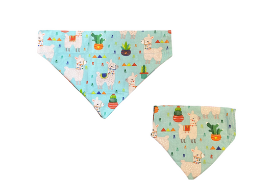 No Prob-llama Cactus Bandana
