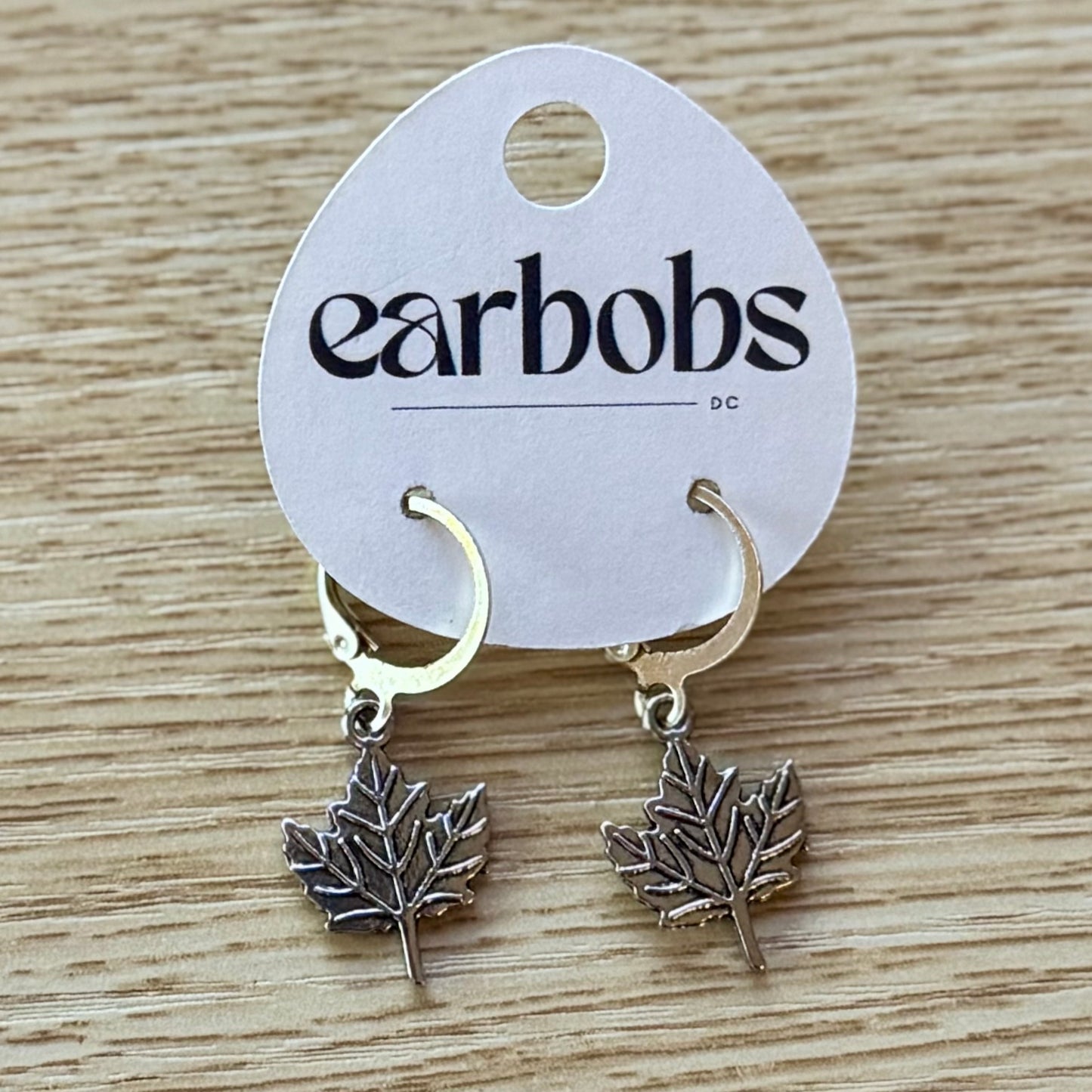Maple Leaf EarBobs