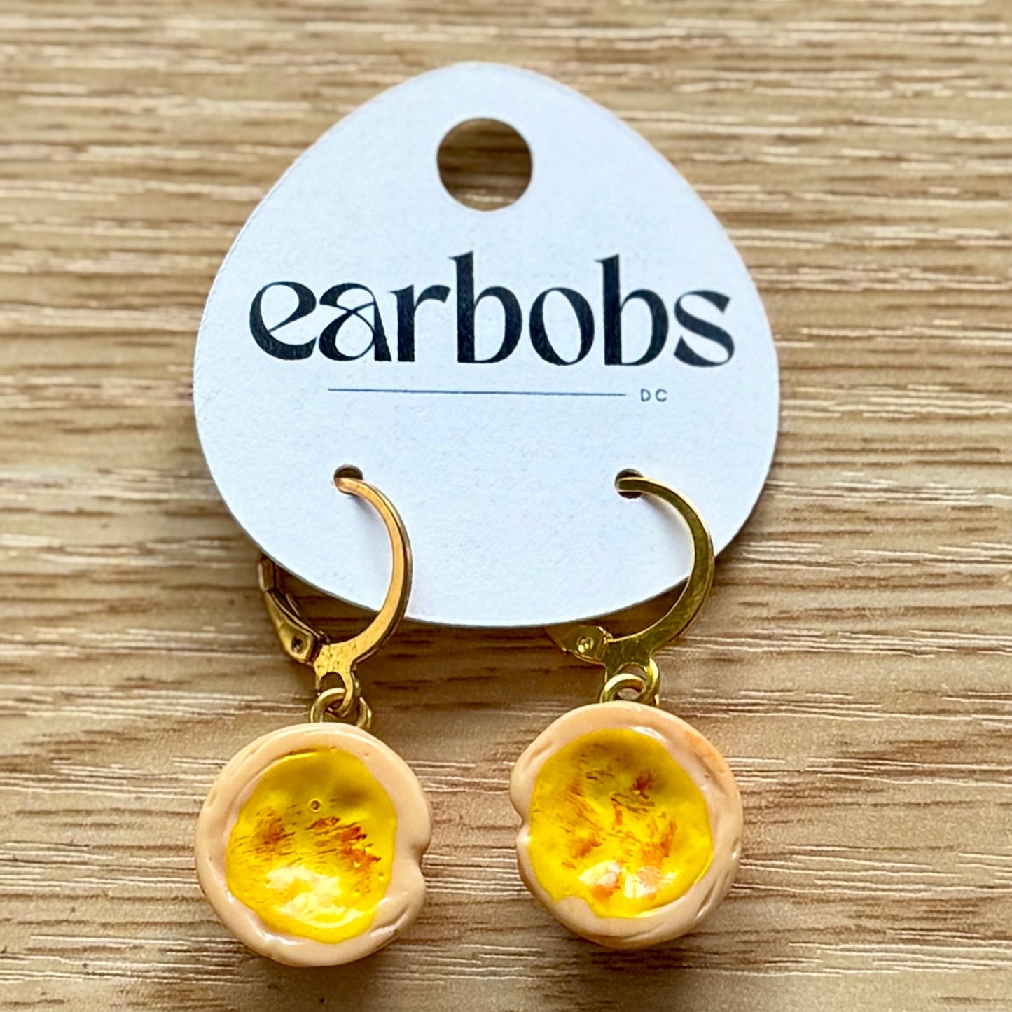 Egg Custard - Quiche EarBobs