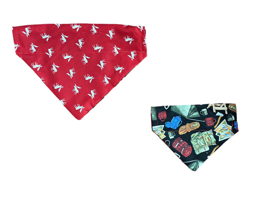 Campfire Moose Bandana