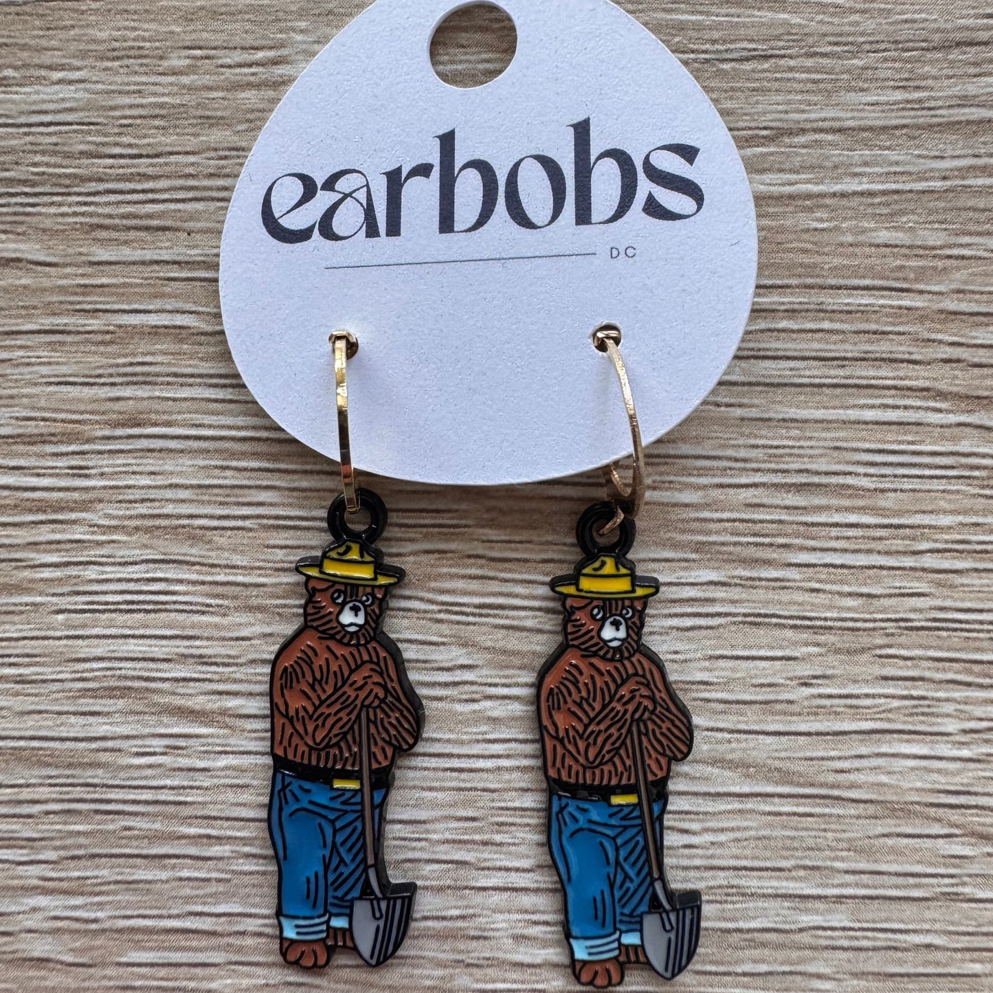 Smokey the Bear EarBobs