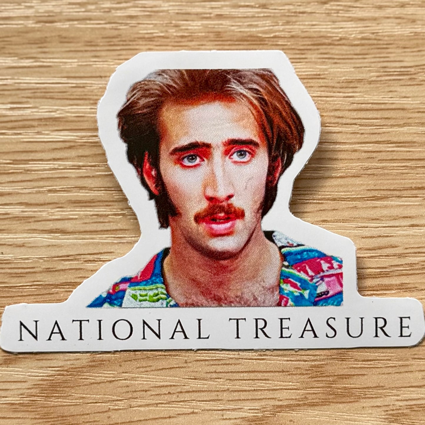 National Treasure Sticker
