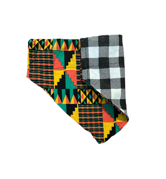 Reggae Check Bandana