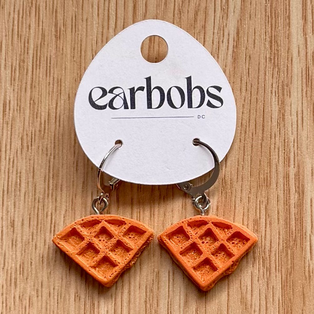 Waffle-y Cute EarBobs