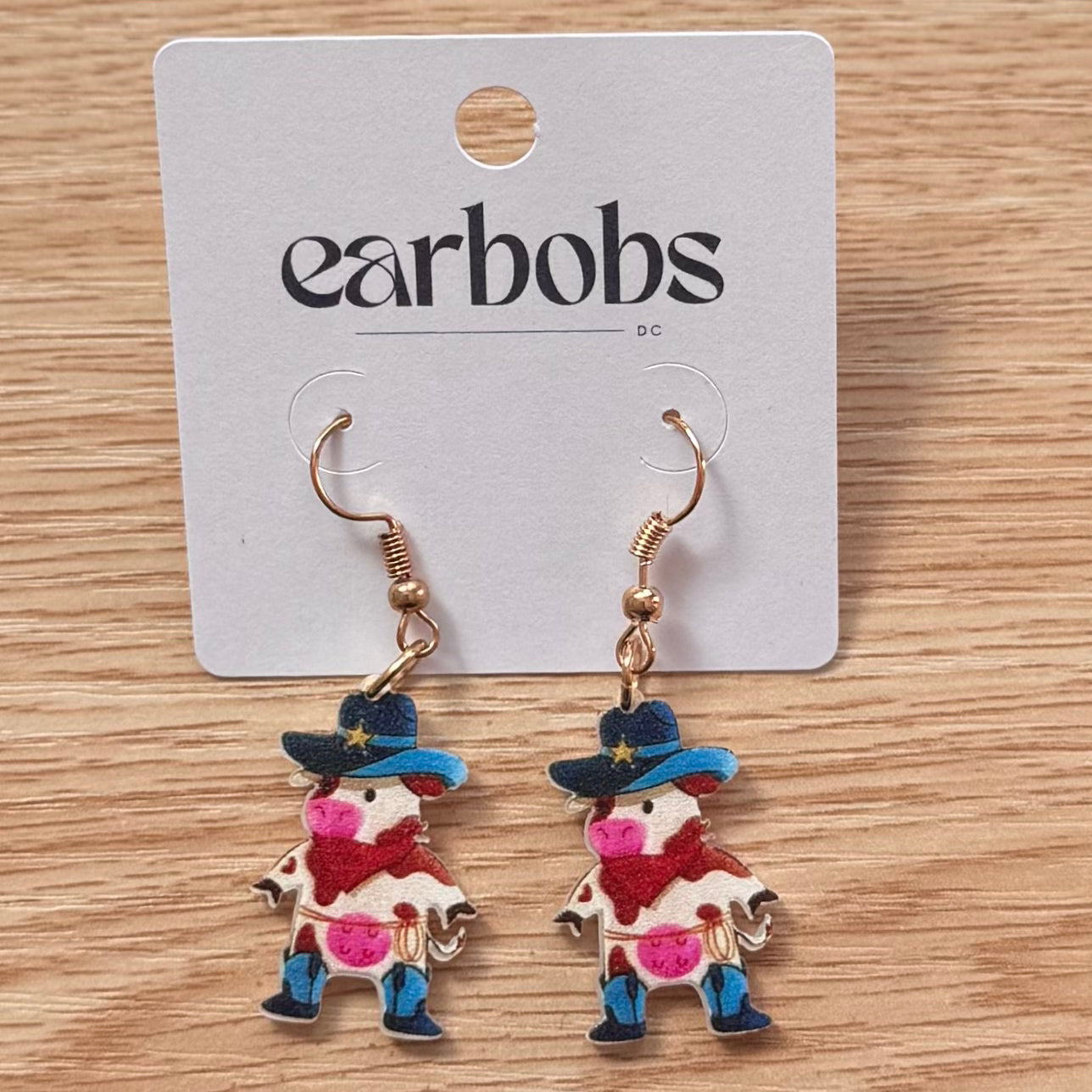 Howdy Heifer EarBobs