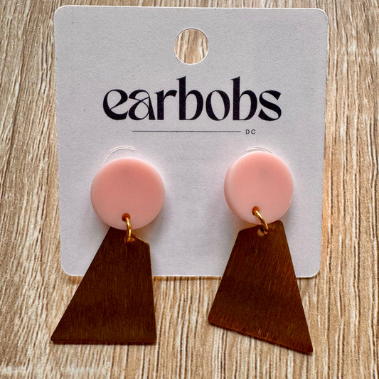 Tarragona Earbobs - Gold Stud EarBobs