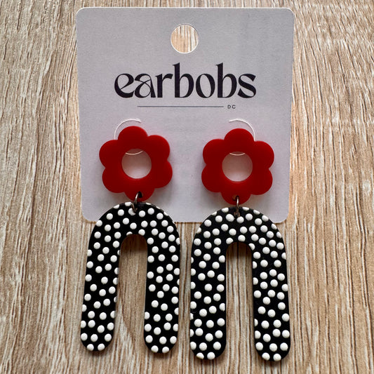 Polka Dot Parade Stud EarBobs