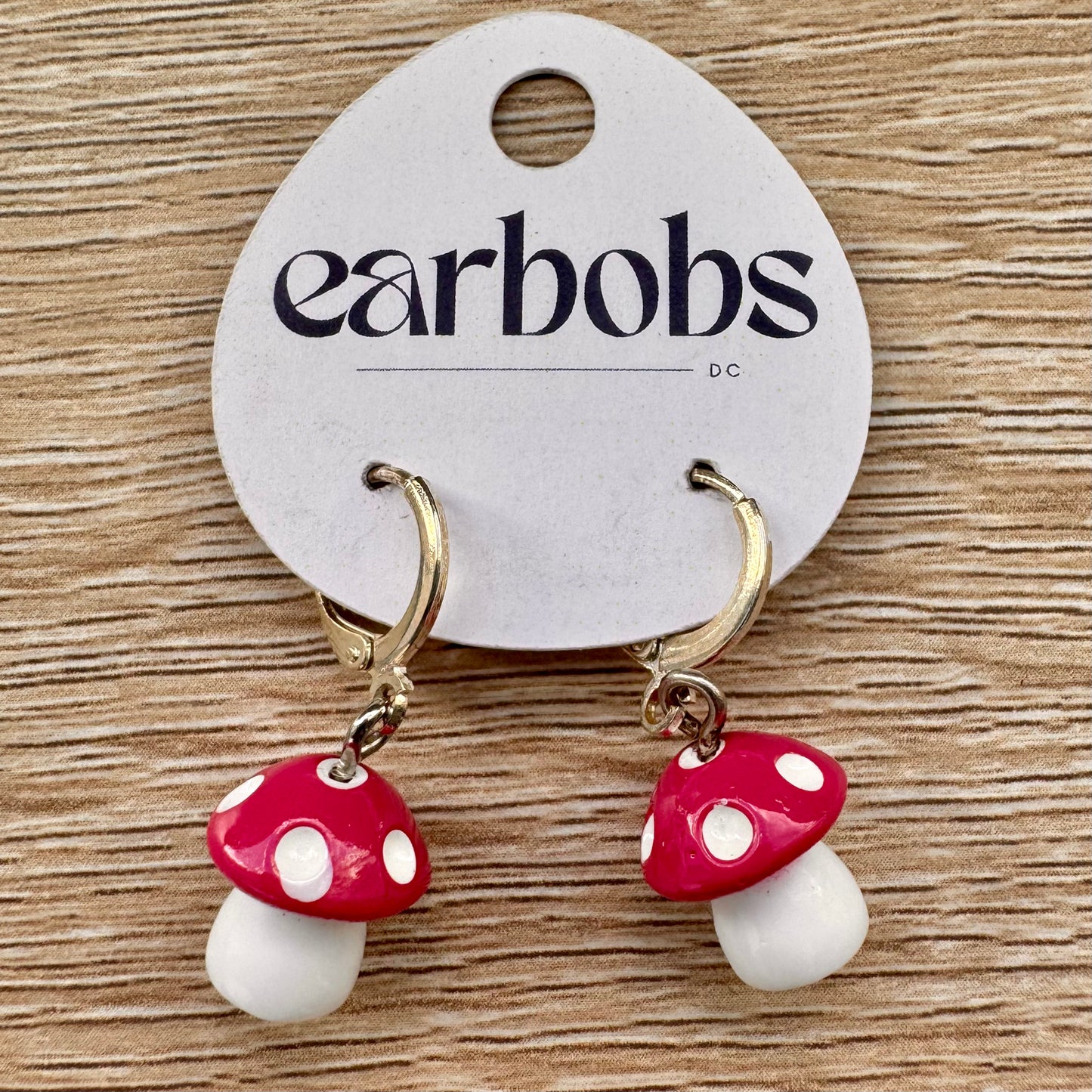 Mini-Mushroom EarBobs