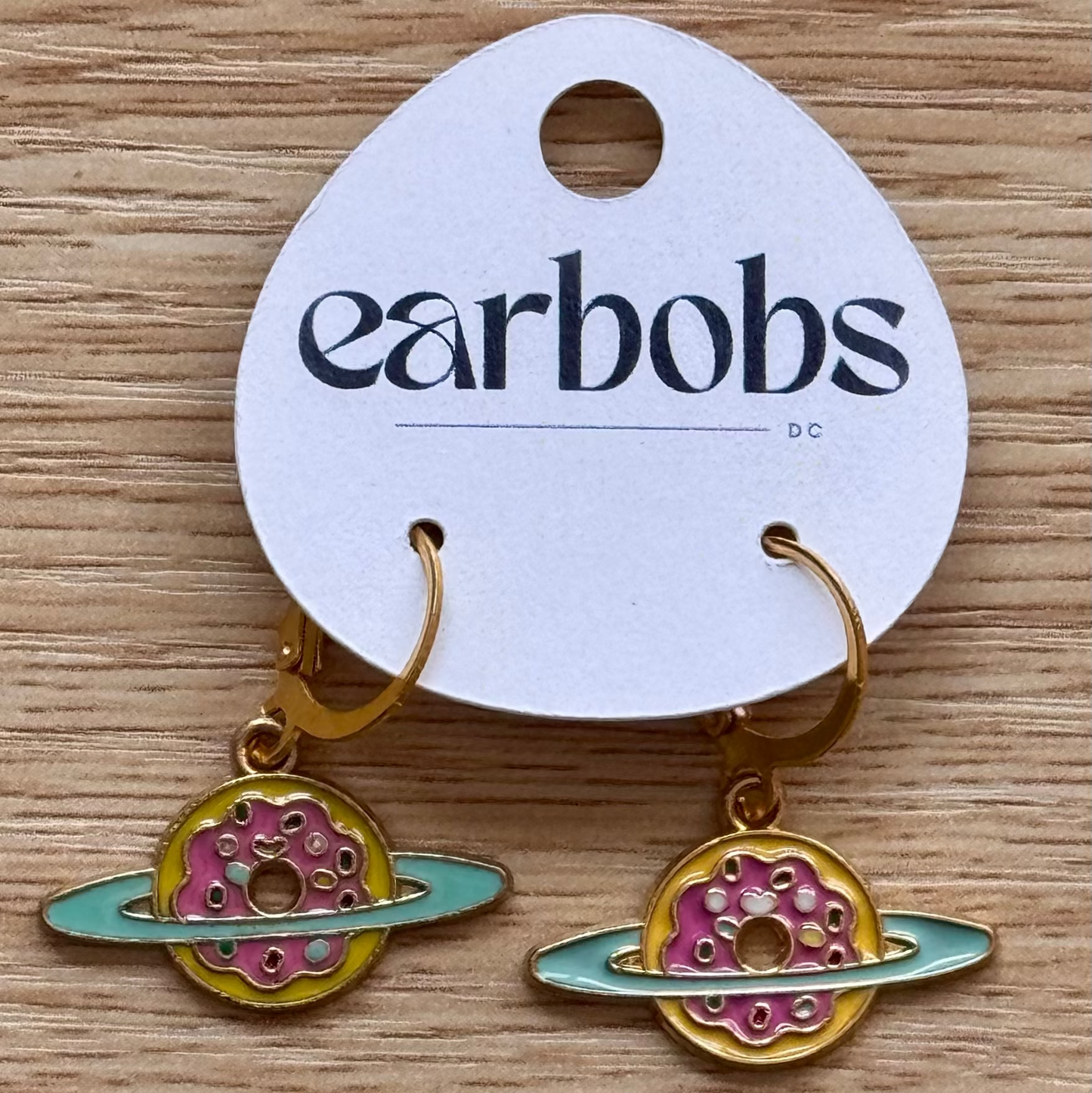 Glazed Galaxy EarBobs