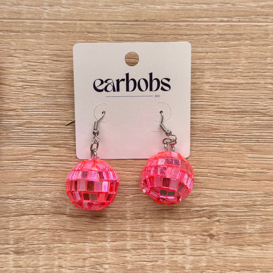 Rainbow Disco Fever EarBobs