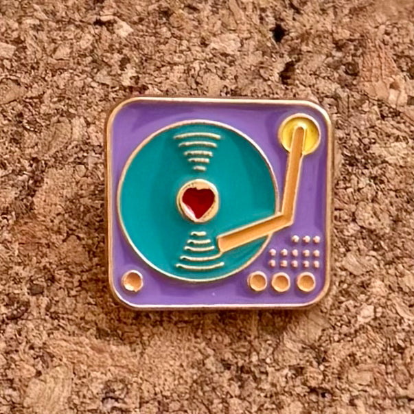 Spin Me Right Round Pin