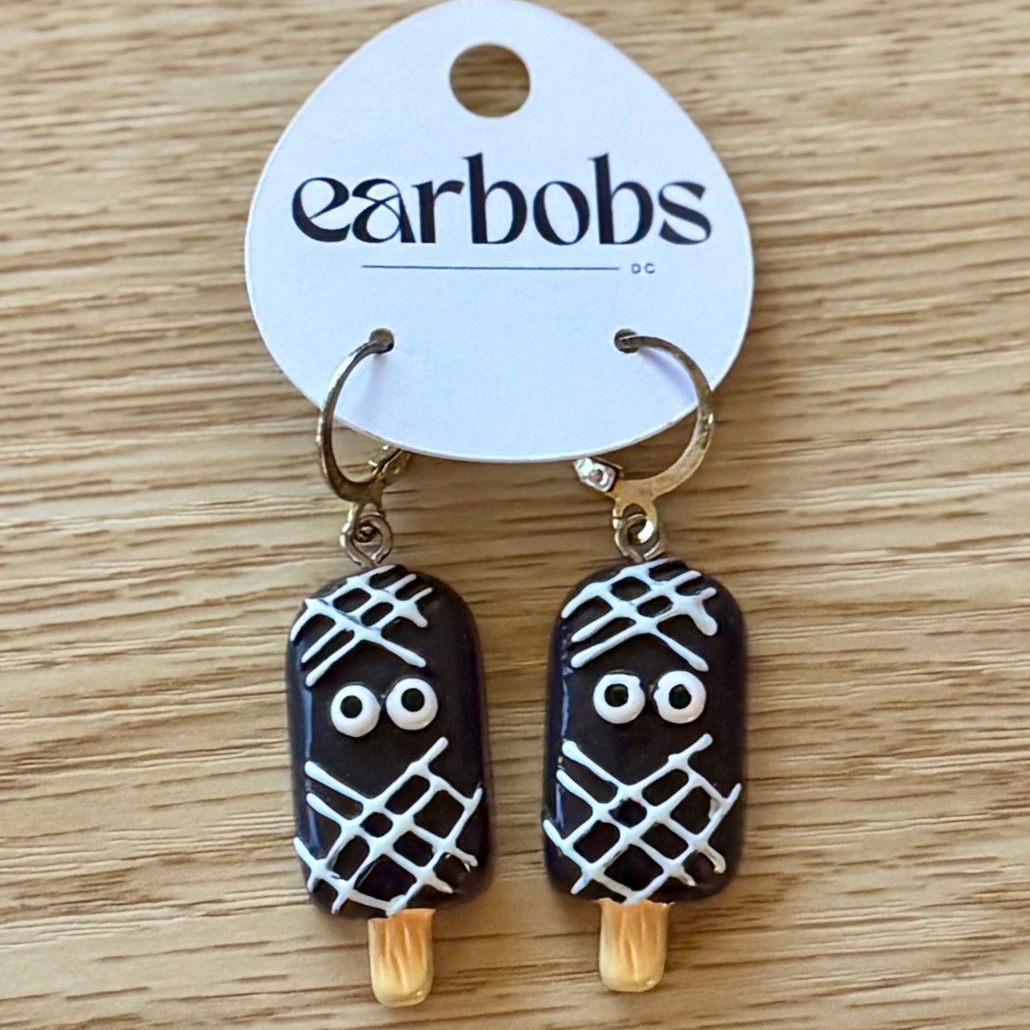 Spooky Chocolate Popsicles