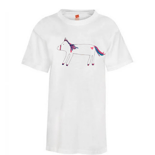 Unicorn Doodle by Jeskah T-Shirt