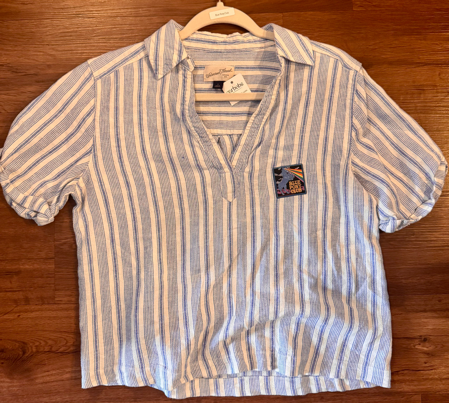 Blue Pony Club Puff-Sleeve Top