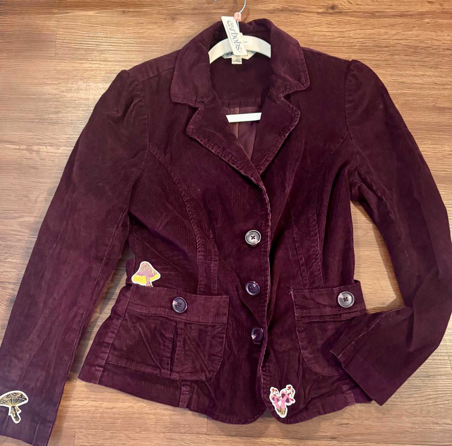 Fun Guy Plum Cord Jacket