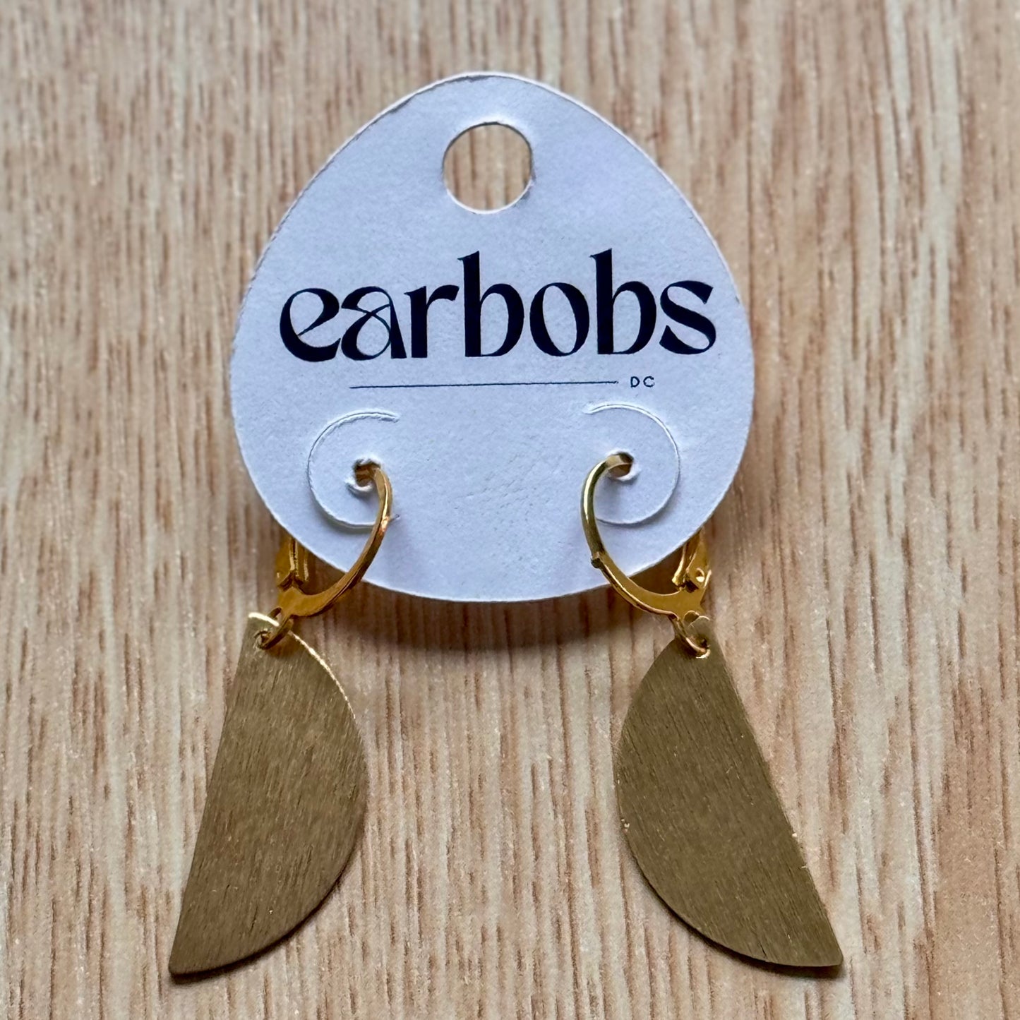 Golden Petal EarBobs