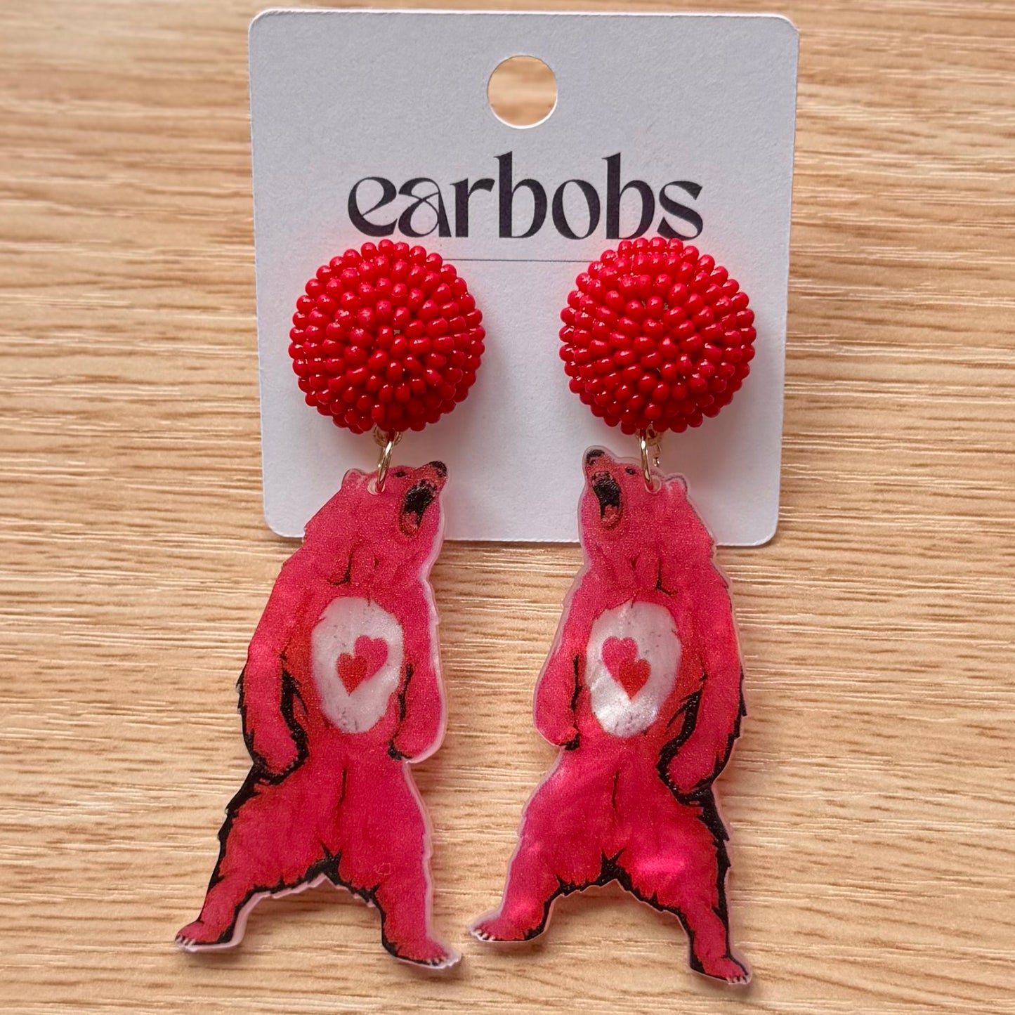 Bear It All EarBobs