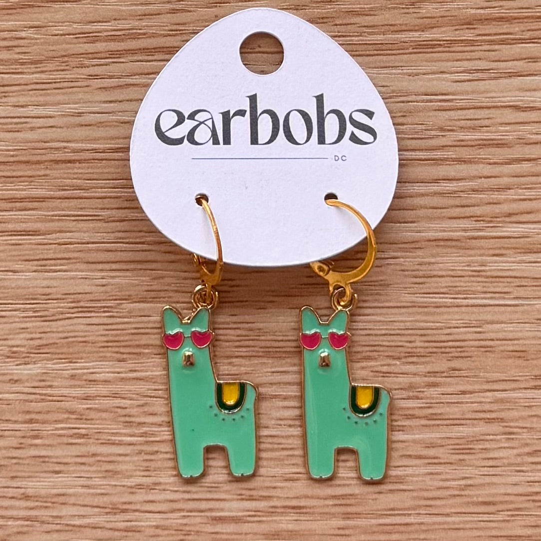 Llama Palooza EarBobs