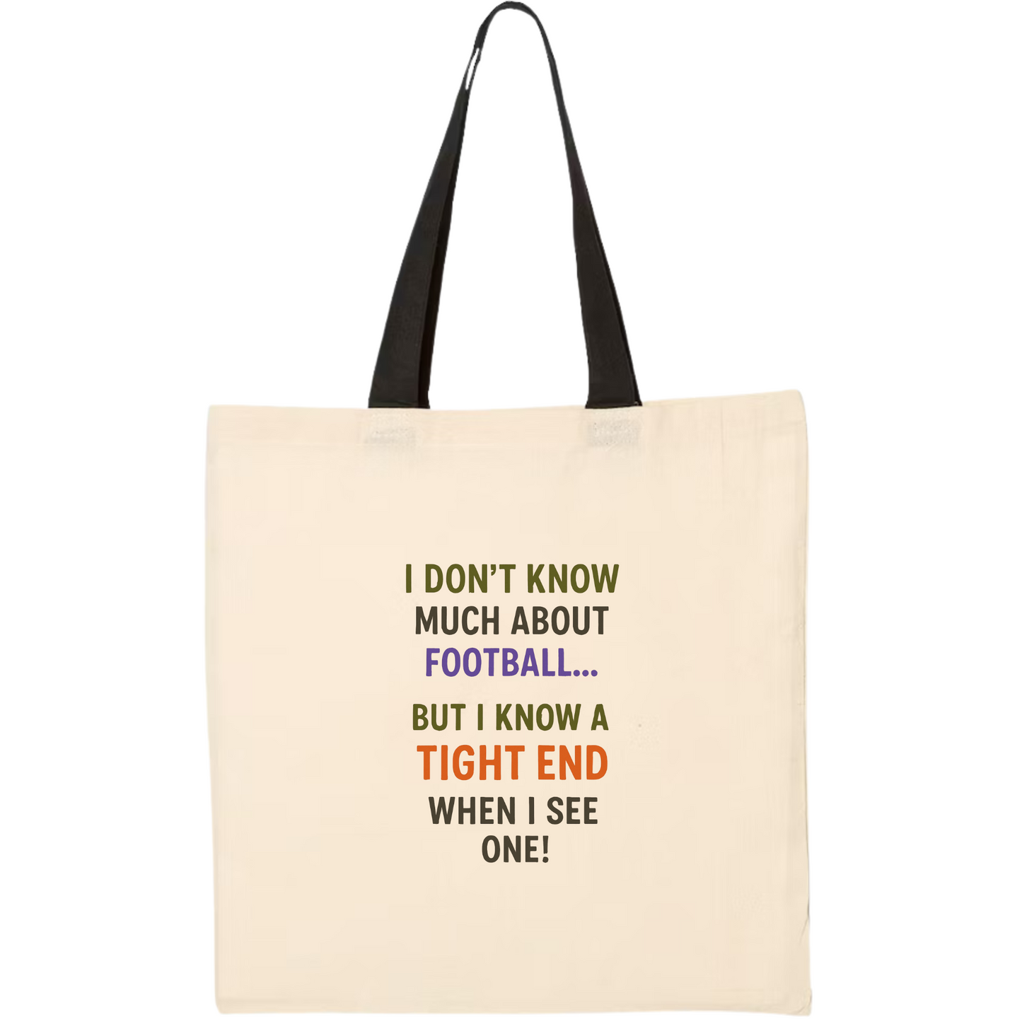 Bag About Football Tote Bag