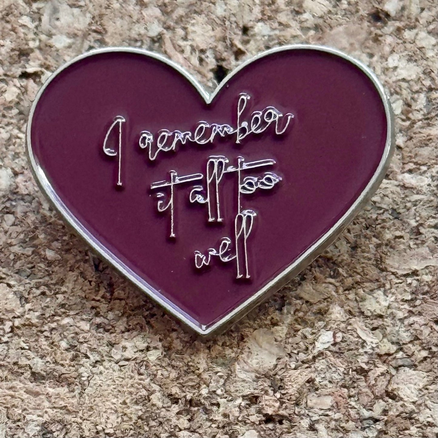 Enamel Too Well - Swiftie Pins