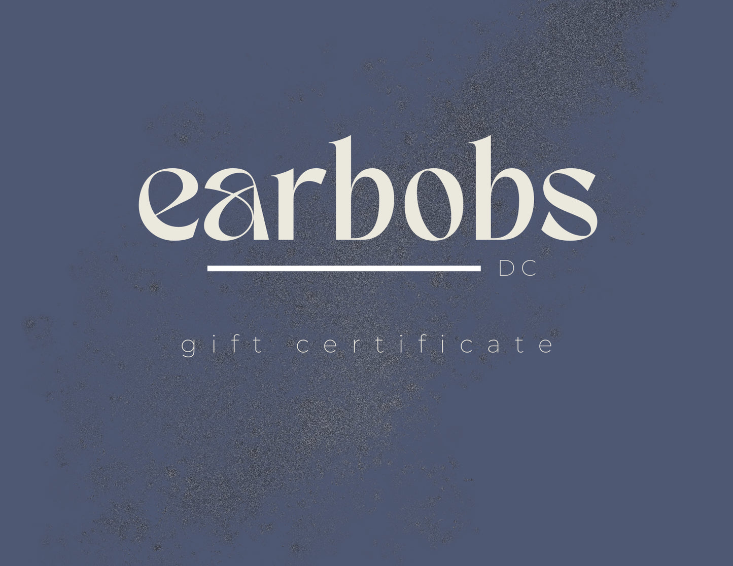 EarBobs DC Gift Card