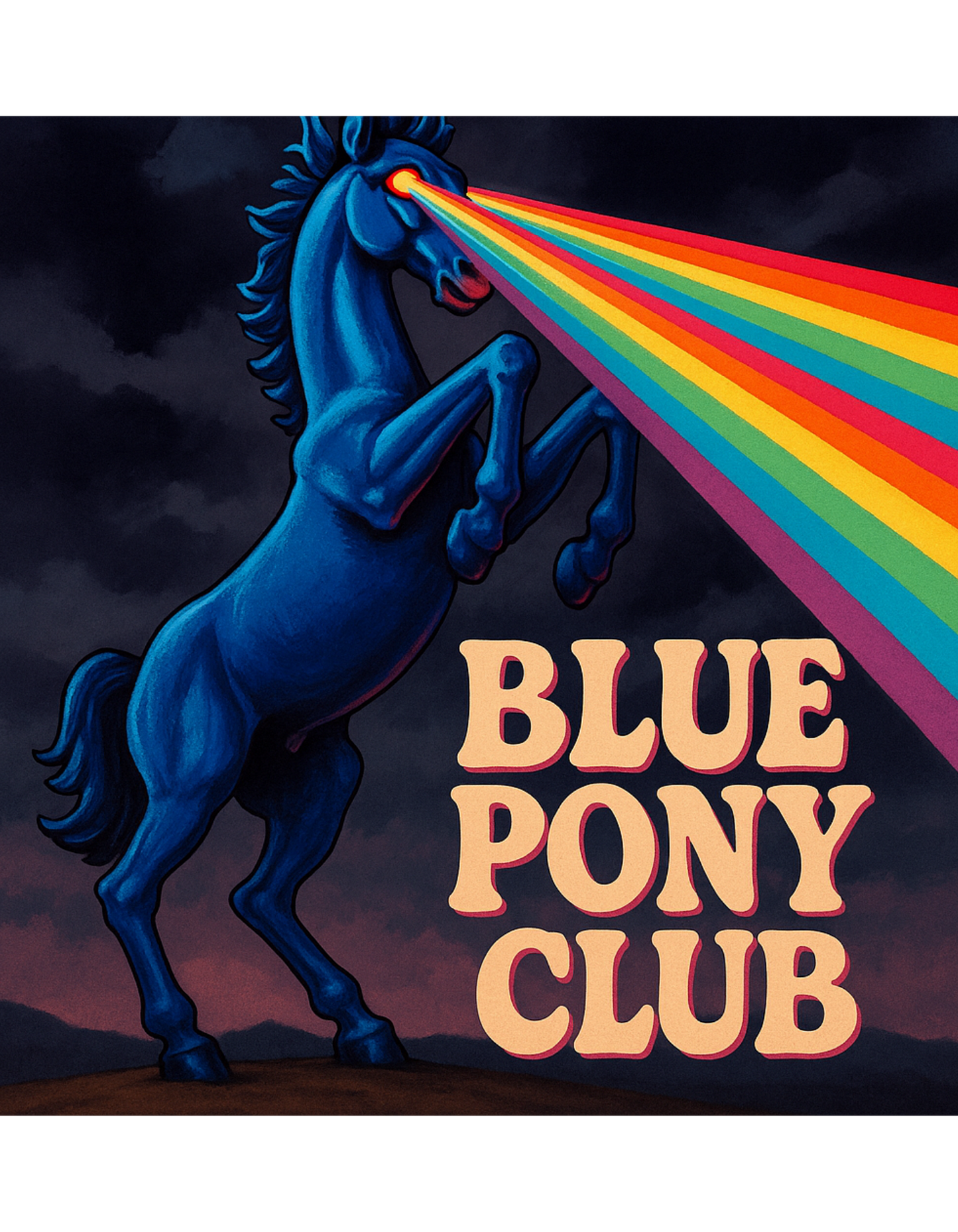 Blue Pony Club Crop Top