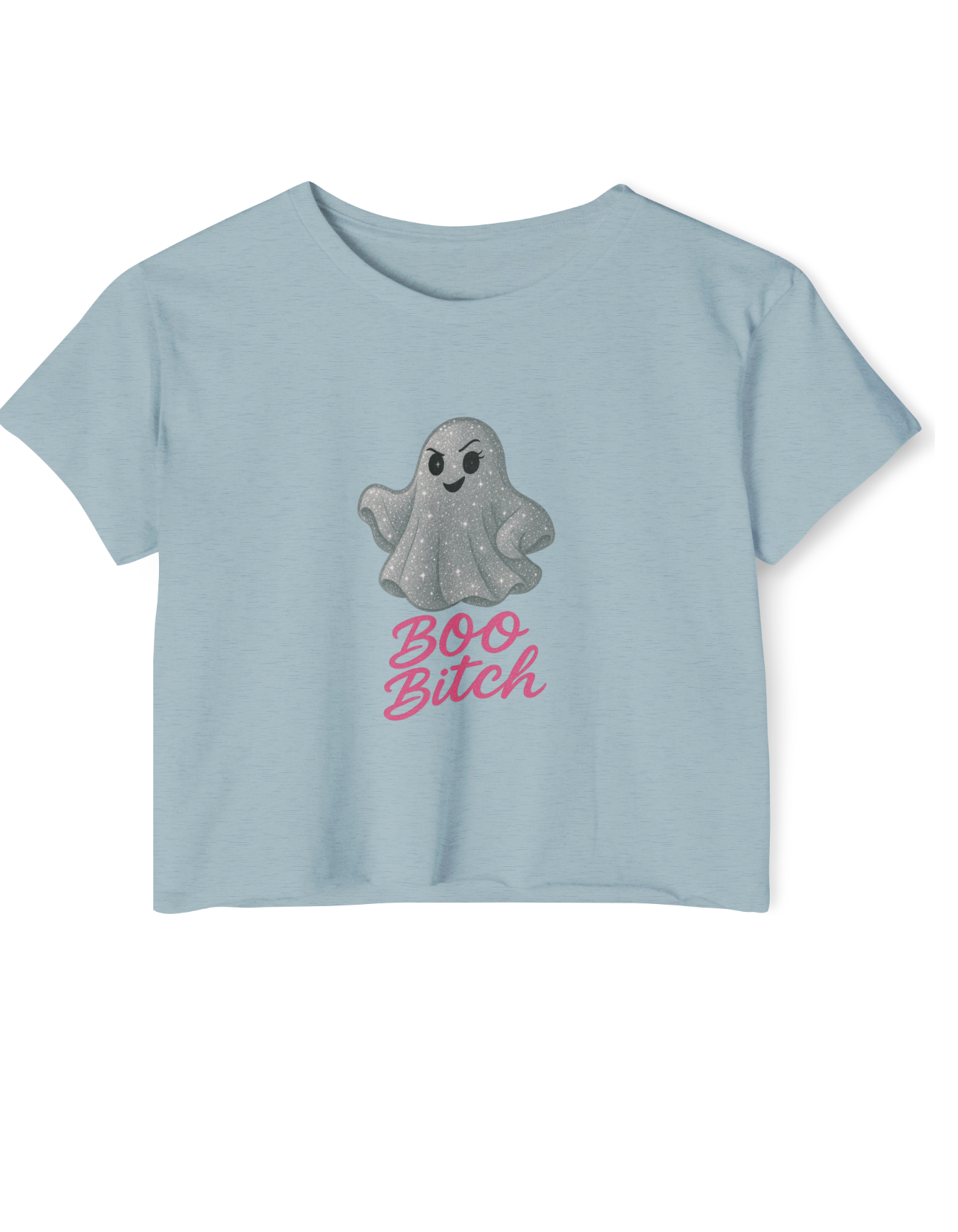 Boo Bitch Crop Top TeeBob