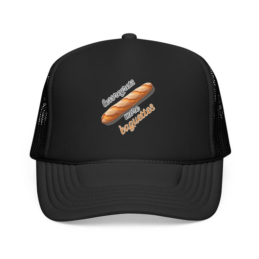 Less Regrets, More Baguettes Trucker Hat