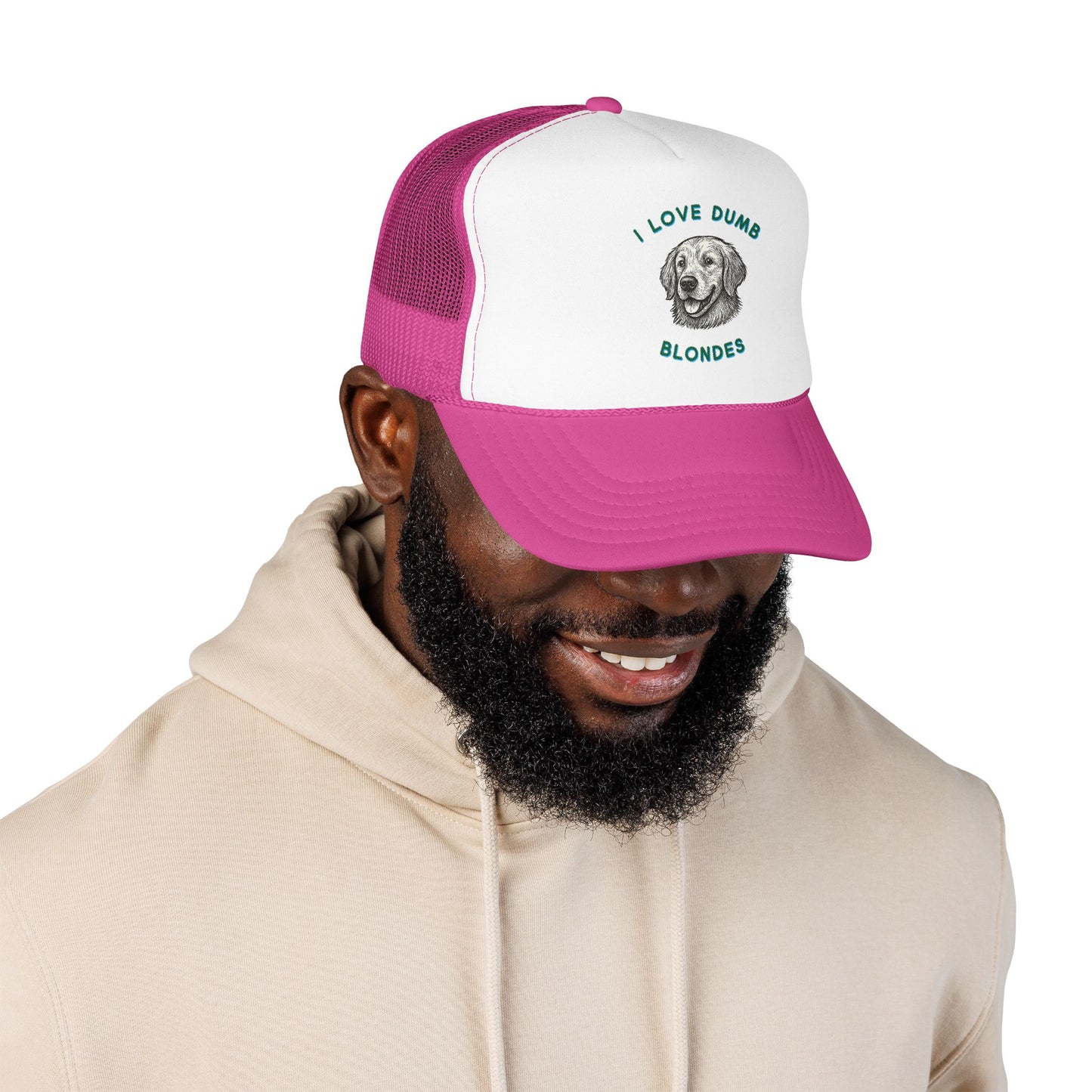 I Love Dumb Blondes Hat