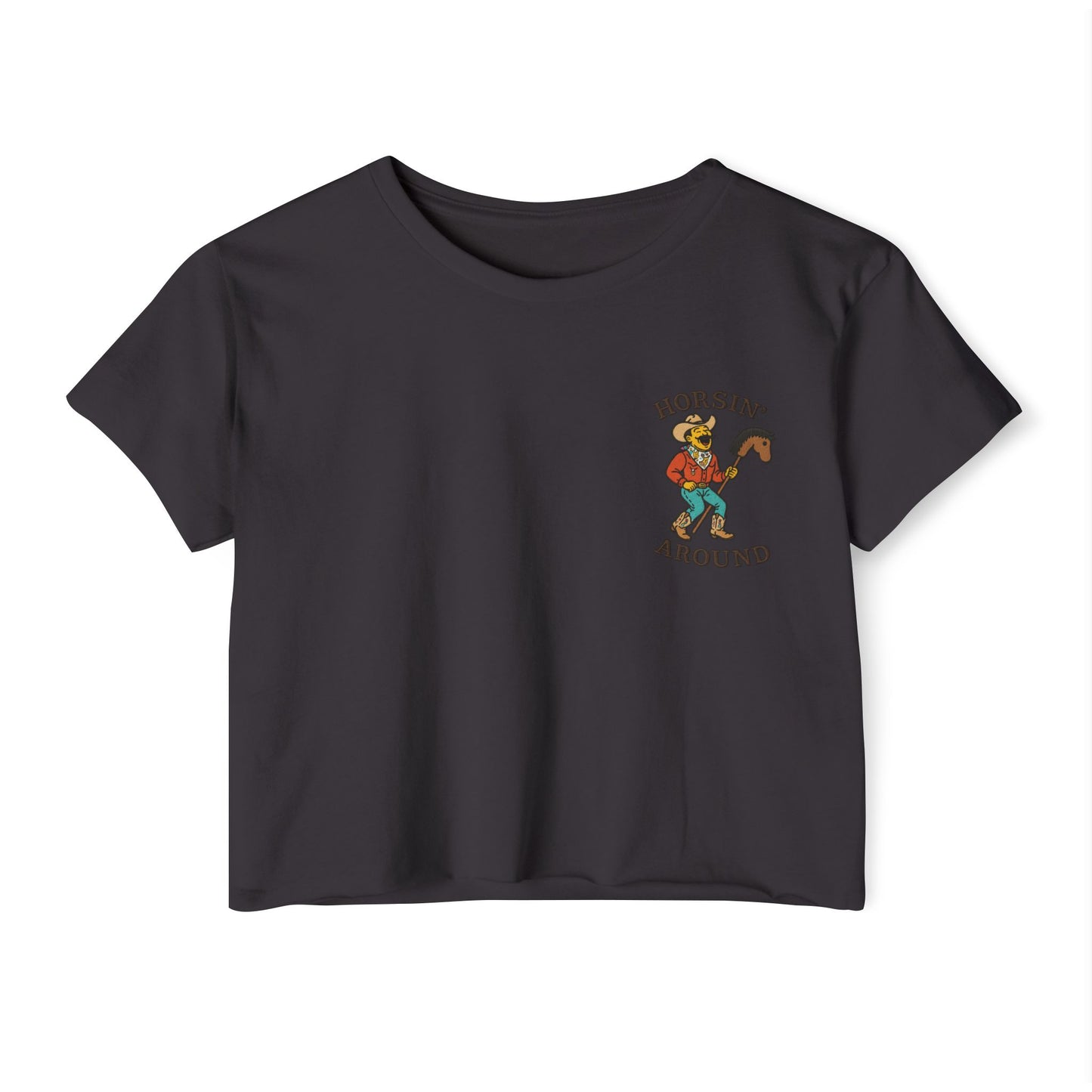 Horsin’ Around Crop Top