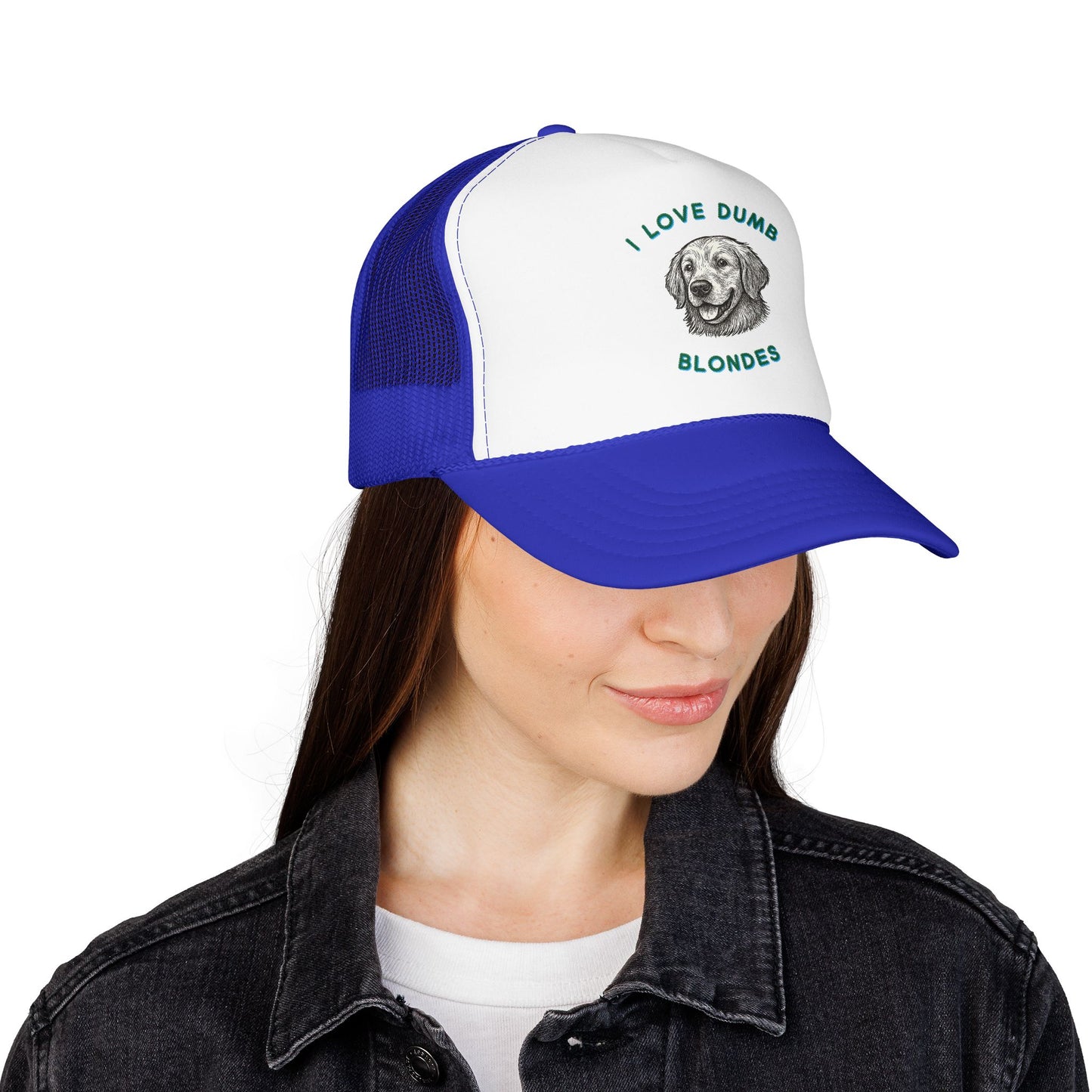I Love Dumb Blondes Hat