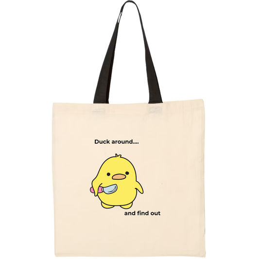 Duck Around Tote Bag