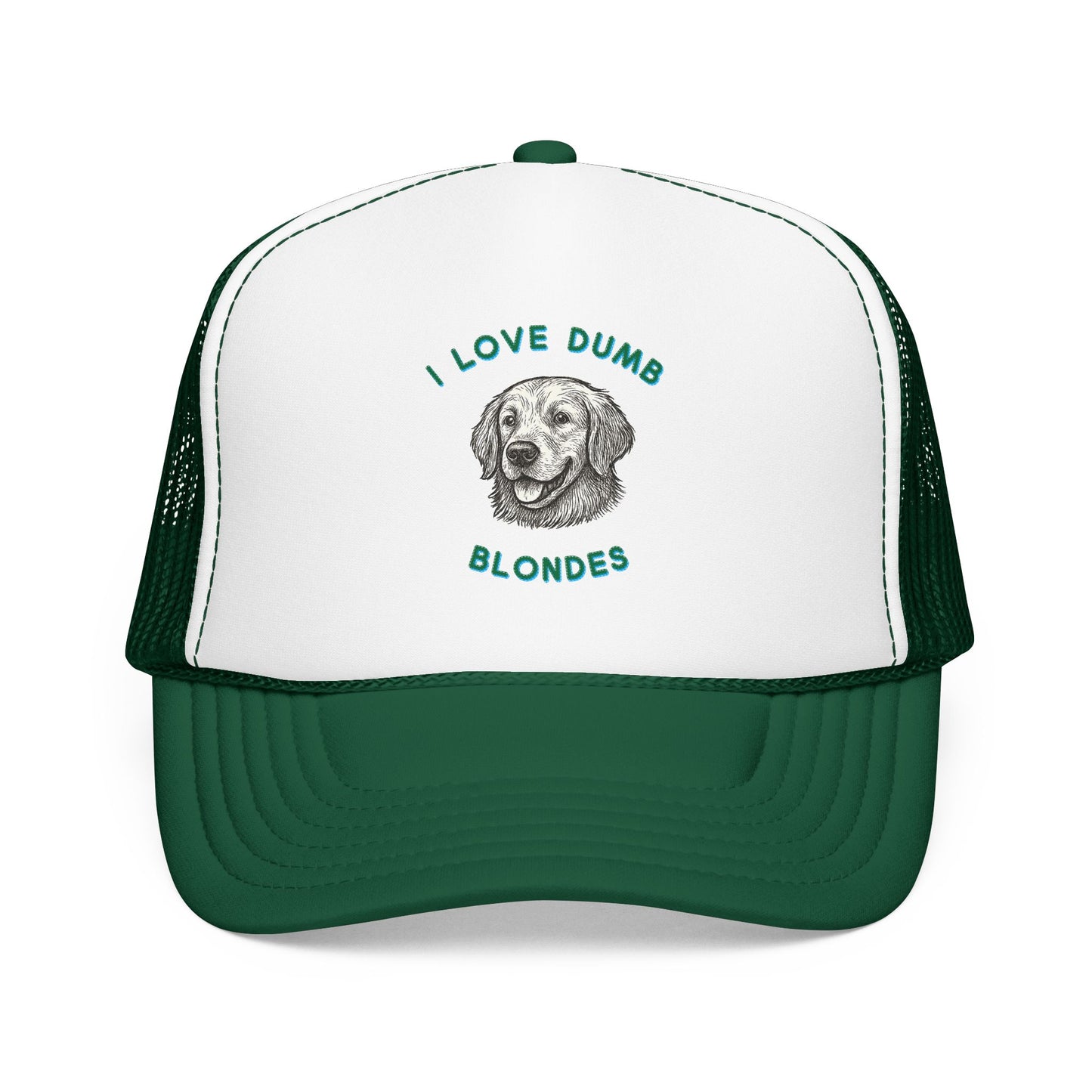 I Love Dumb Blondes Hat