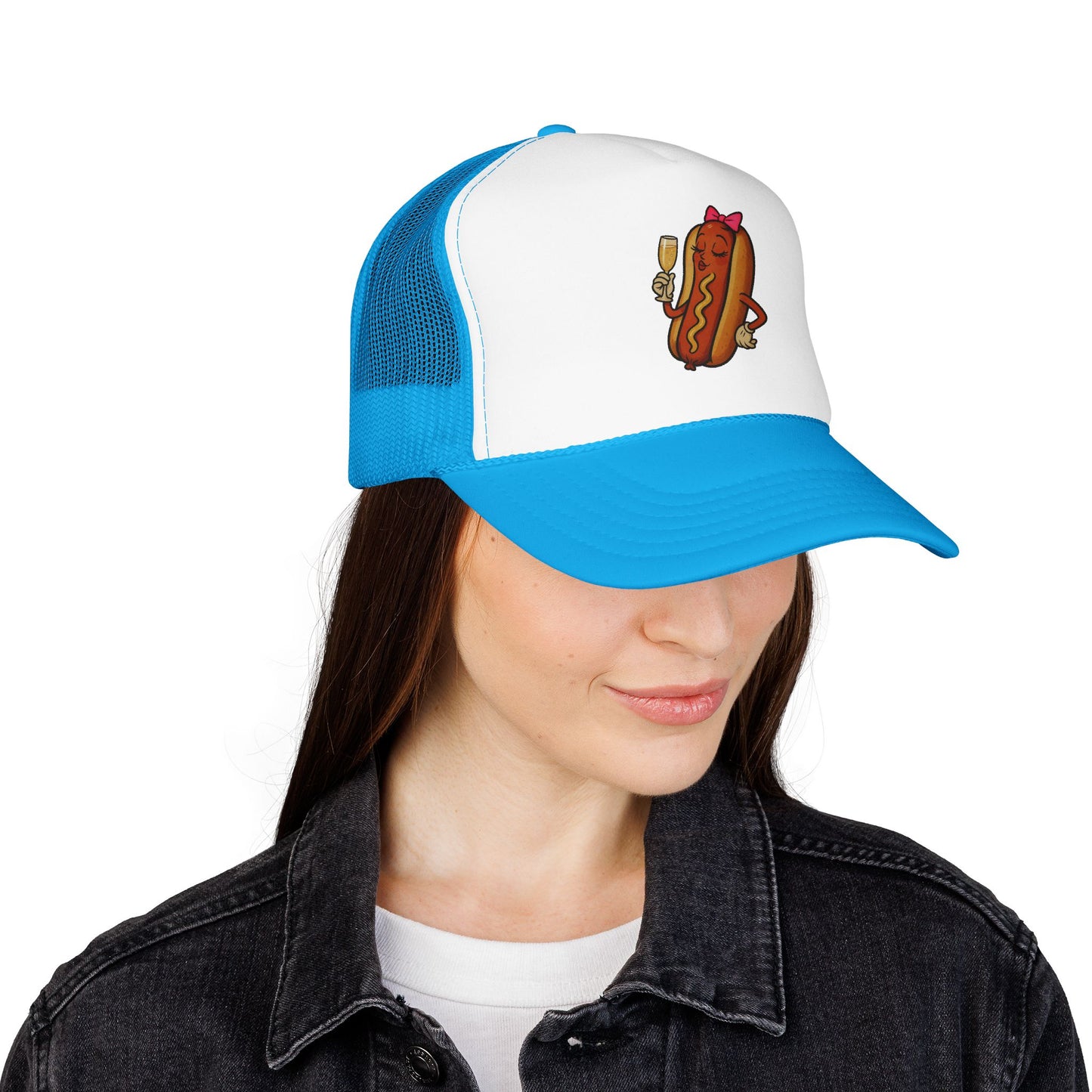 Hot Dog She's Fancy Trucker Hat