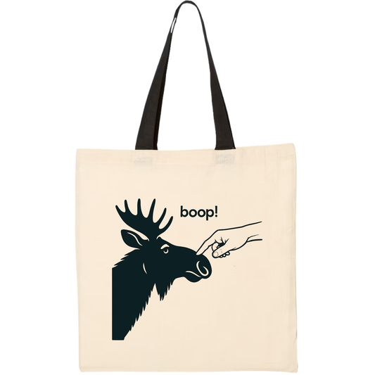 Can I Pet That Moose Tote Bag