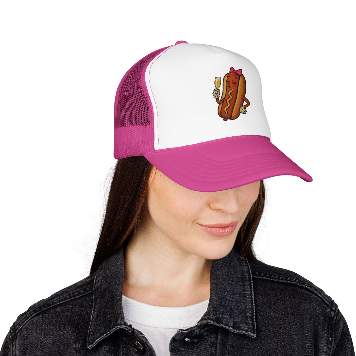 Hot Dog She's Fancy Trucker Hat