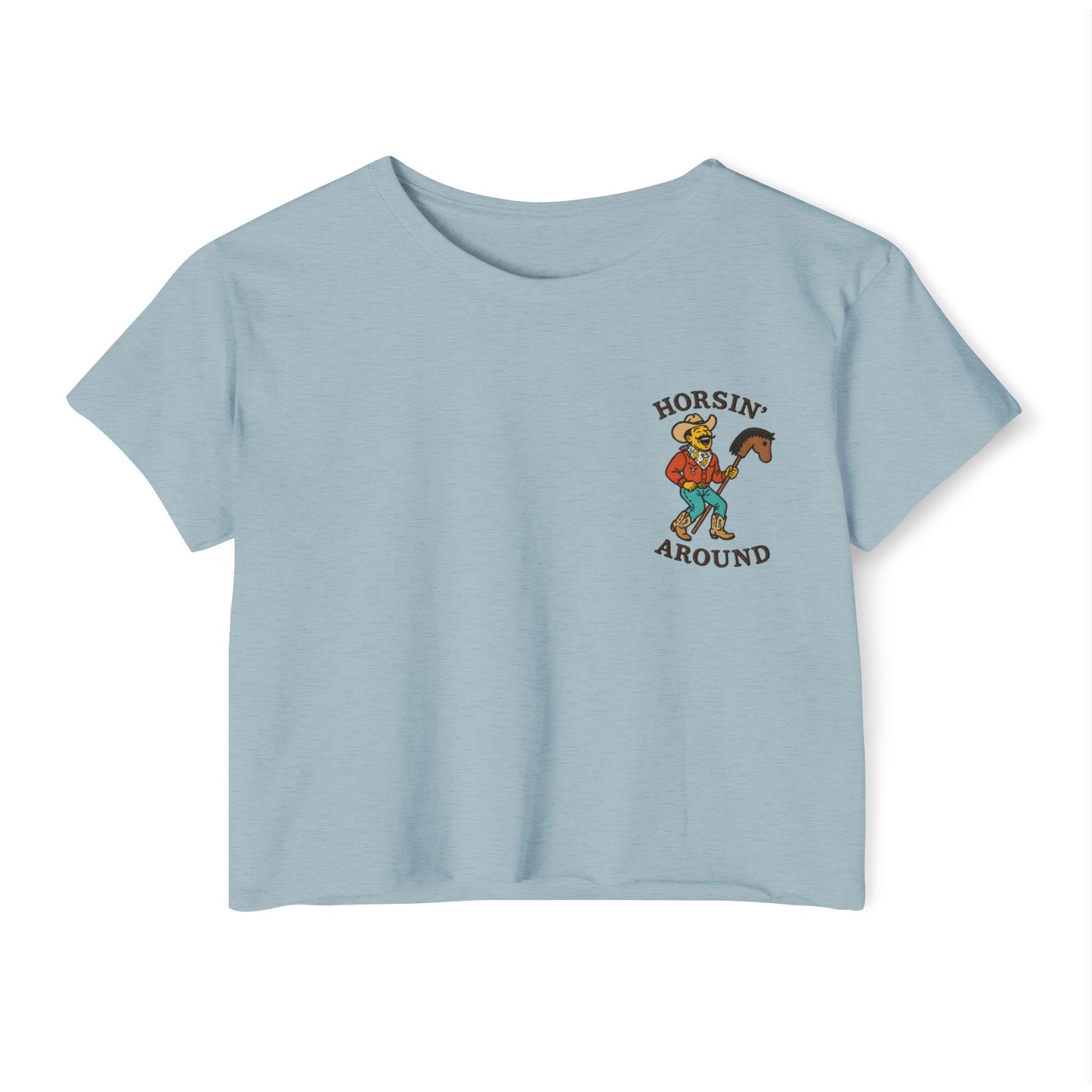 Horsin’ Around Crop Top