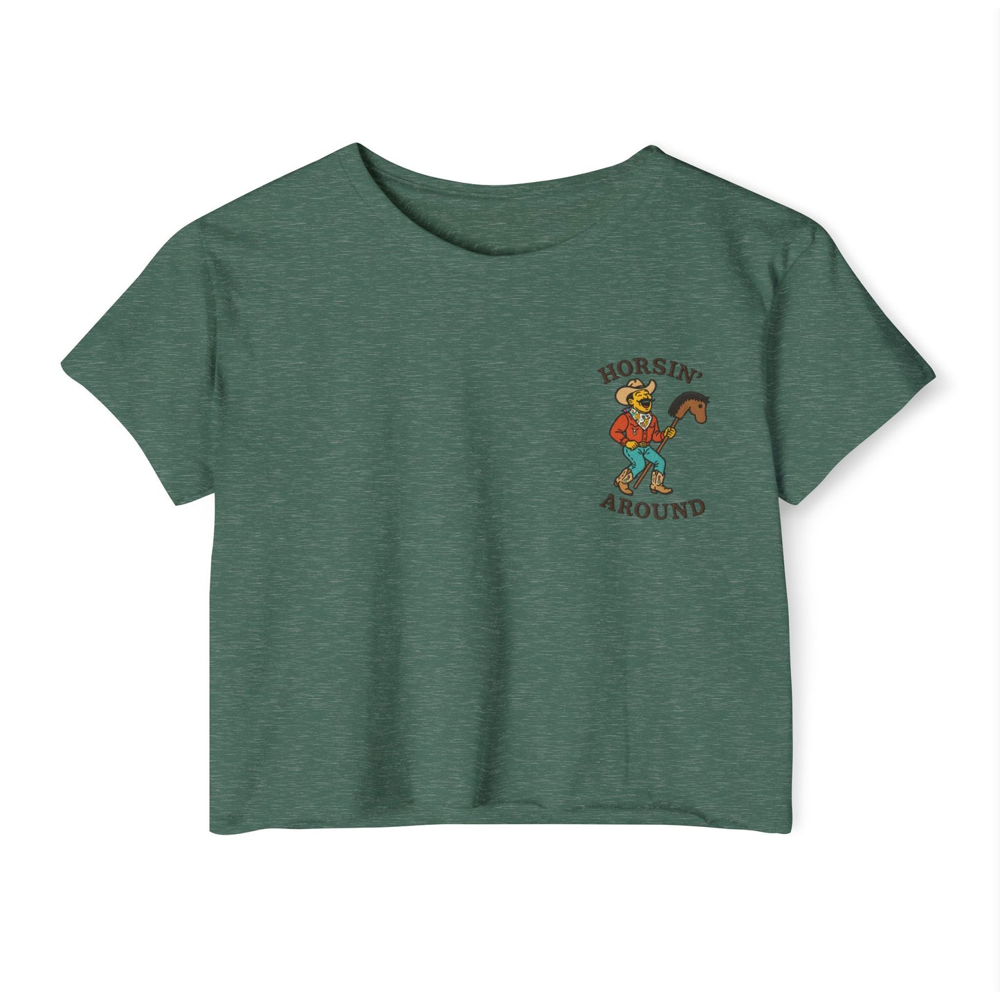 Horsin’ Around Crop Top