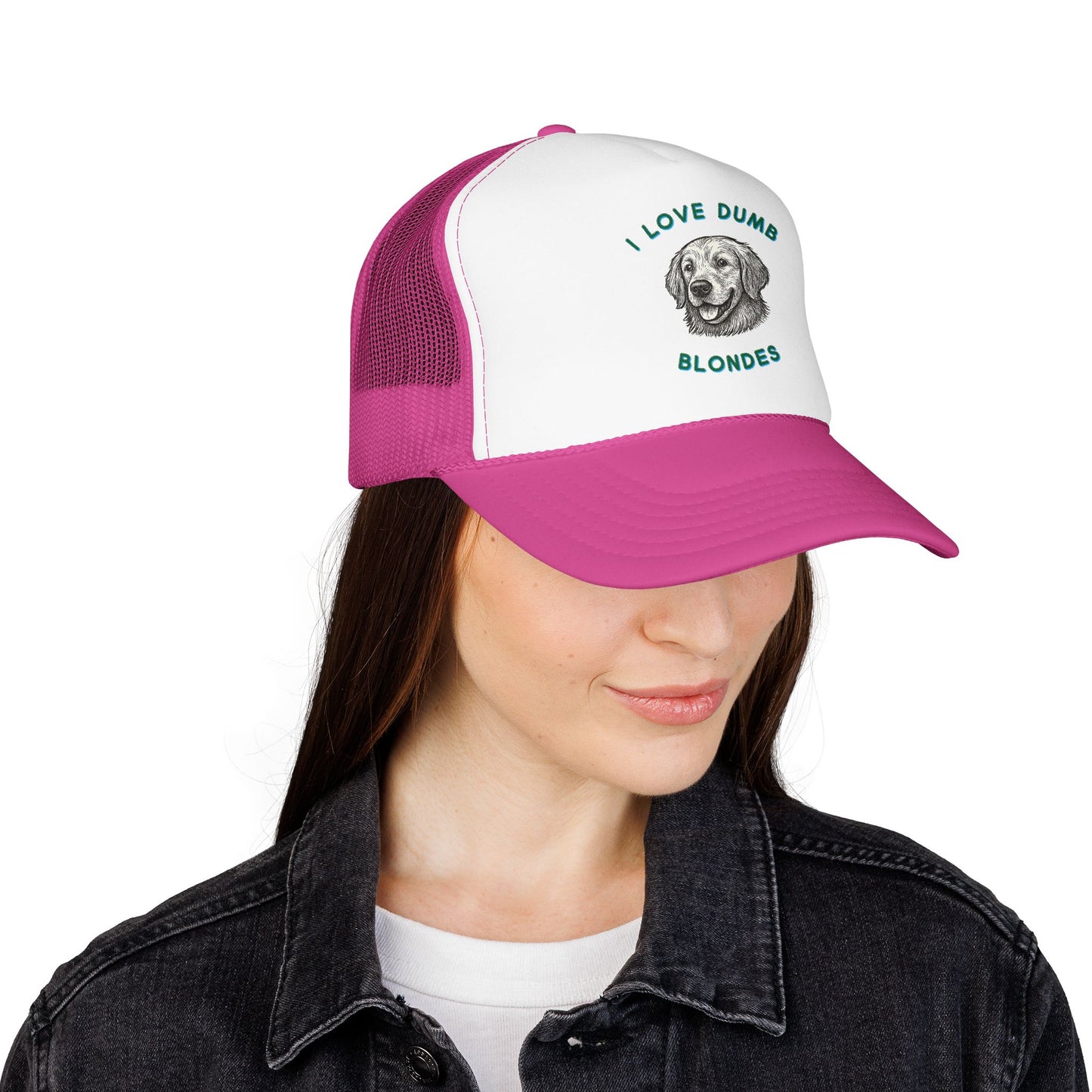 I Love Dumb Blondes Hat