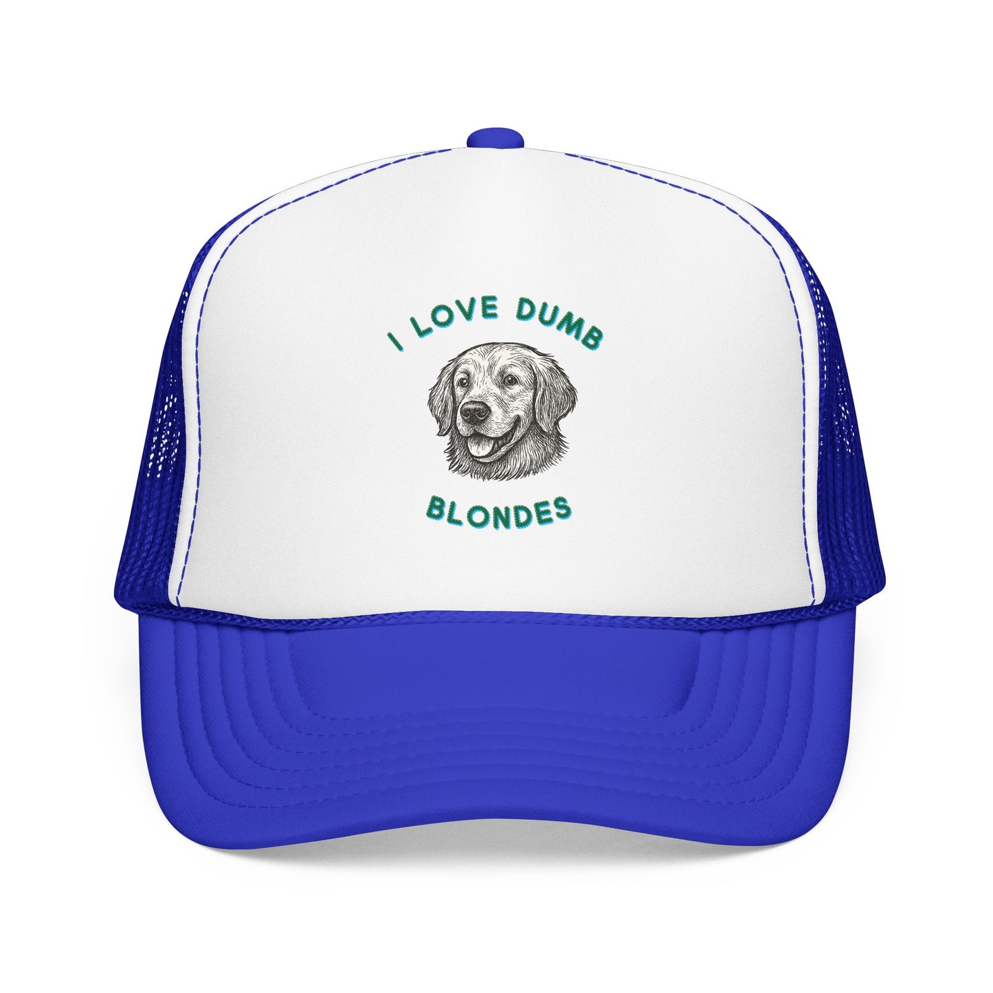 I Love Dumb Blondes Hat