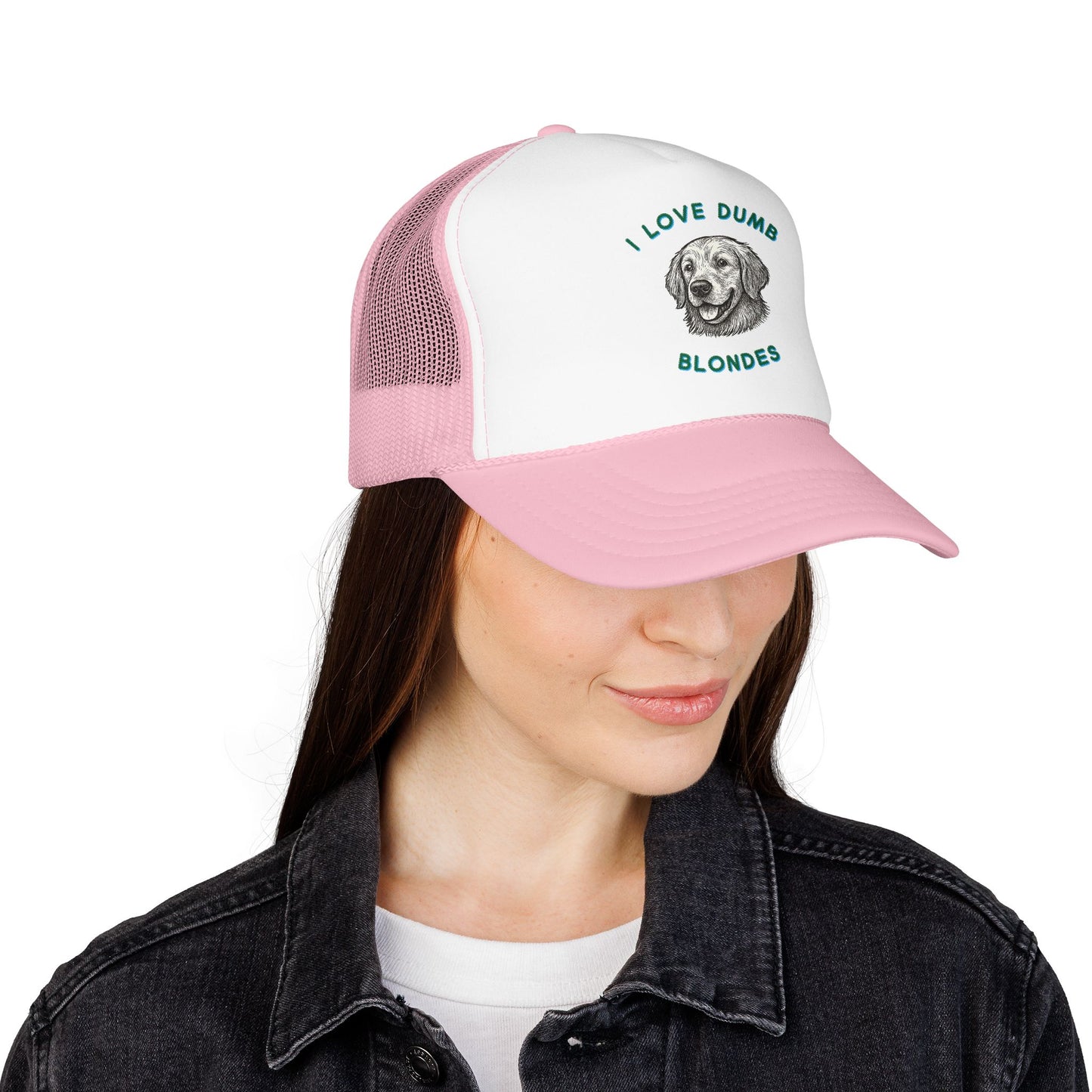 I Love Dumb Blondes Hat