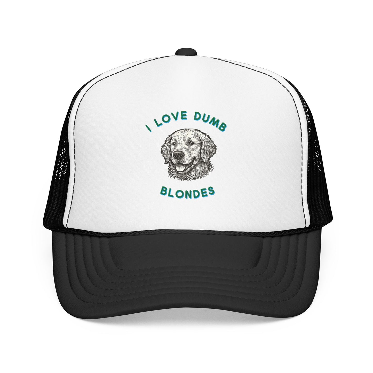 I Love Dumb Blondes Hat