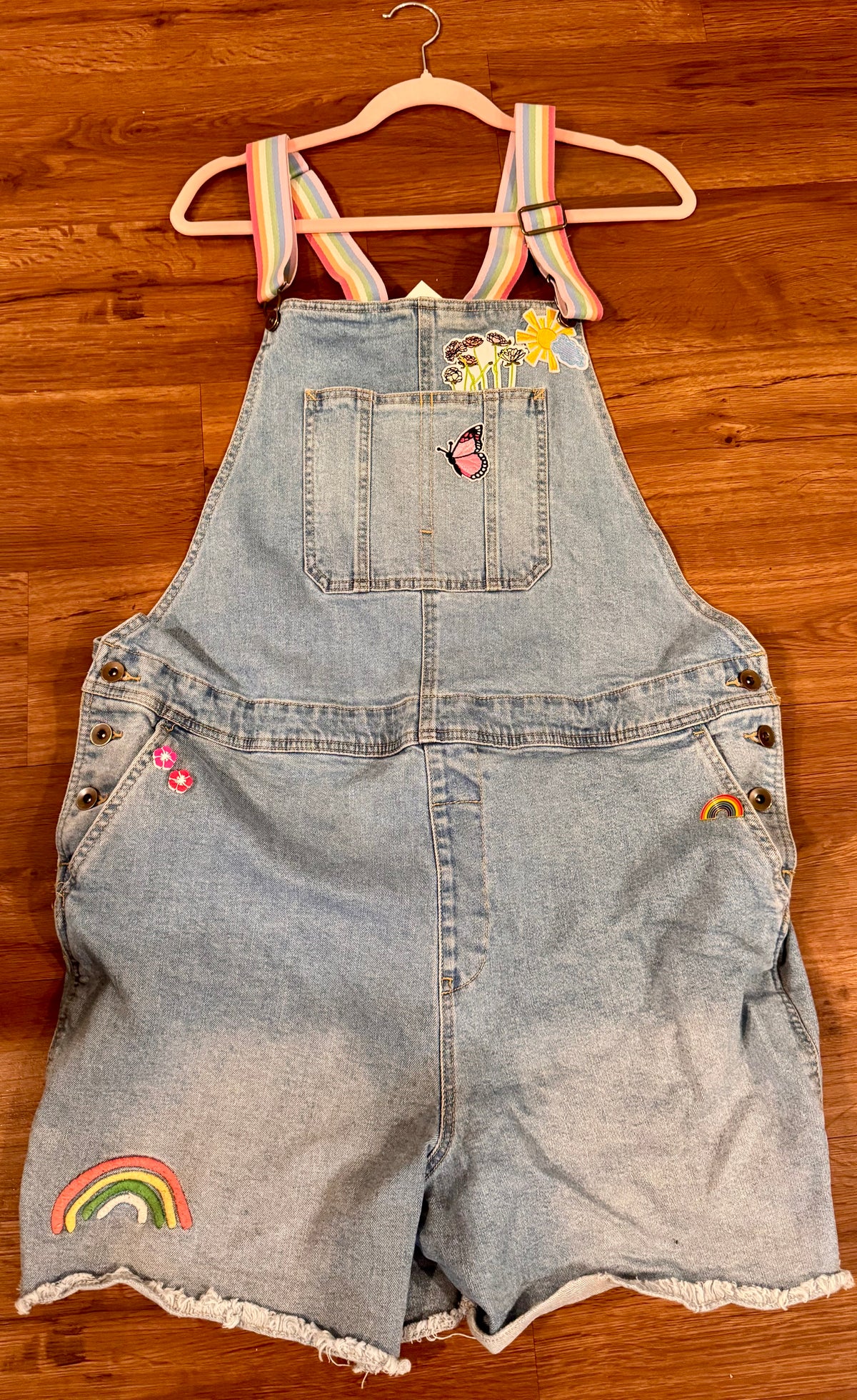Rainbow Shortalls